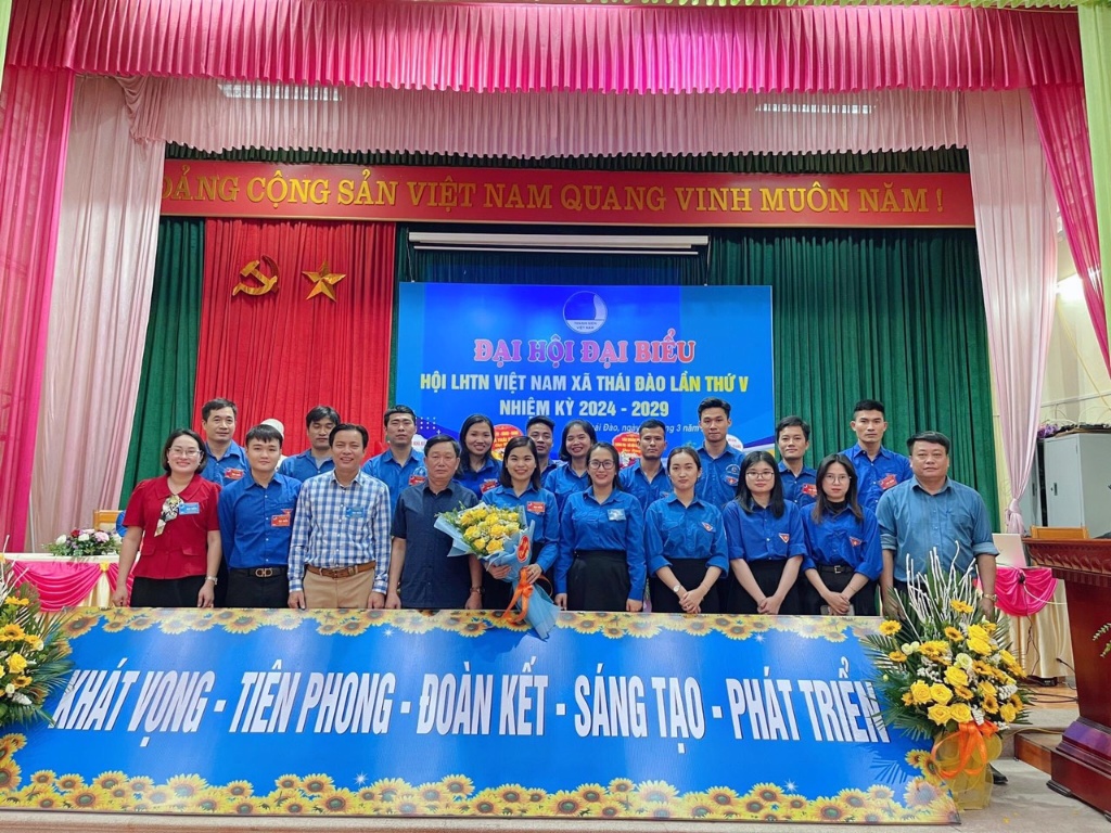 Đại hội Đoàn Thanh niên cộng sản Hồ Chí Minh xã Thái Đào